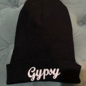 Brandy Melville Black Gypsy Beanie